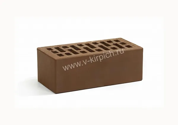 Кирпич лицевой керамический утолщенный терракотовый М150 ГОСТ 530-2012