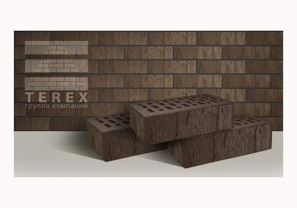 Облицовочный кирпич TEREX Мокко шале