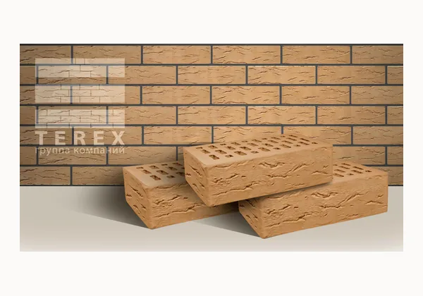 Облицовочный кирпич TEREX Солома руст